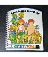 Look Inside Your Body A Poke &amp; Look Learning Spiral Bound 1987 Children’... - £9.84 GBP