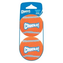 Chuckit! Tennis Ball Dog Toy Shrink Sleeve Orange/Orange 1ea/MD, 2 pk - £6.28 GBP