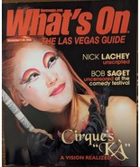Cirque&#39;s KA, Nick Lachey, Bob Saget @WHATS ON Magazine 2006 - €9,39 EUR