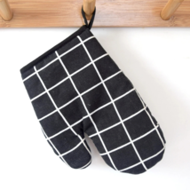 Black Heat Resistant Oven Glove – 1pc High-Temperature Insulated Kitchen... - $323.42 MXN