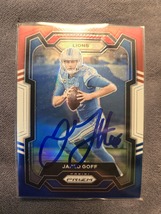 Jared Goff Hand Signed Football Card Autograph Detroit Lions Auto - $29.00