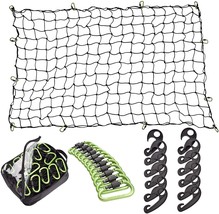 4 x 6 FT Super Duty Bungee Cargo Net for Truck Bed Stretches - £31.97 GBP