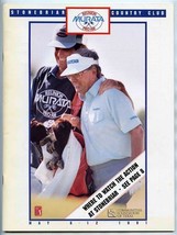 1991 Murata Reunion Pro Am Golf Tournament Program Stonebriar CC Frisco ... - £17.13 GBP