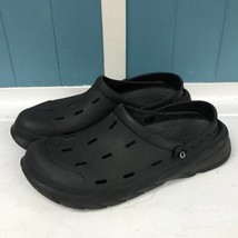 Guess Unisex Black  Croc Style Clog rubber shoes mens size 12 - $39.60