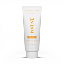 Native Strengthening Hair Mask Almond &amp; Shea Butter Sulfate &amp; Paraben Free 6 oz. - £20.56 GBP
