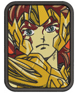 Anime Embroidery Pattern Saint Seiya Aiolos Vert - $5.00
