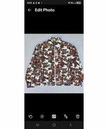 Fresh Prints of Bel-Air Jacket Men&#39;s M Funky Streetwear Skater Harringto... - $74.25