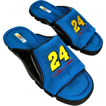 NASCAR Jeff Gordon #24 Blue Cushioned Lounge Slippers men&#39;s size 12 Barr... - $442.30 MXN