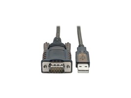 Tripp Lite FTDI USB to Serial RS-232 Adapter Cable w/ COM Retention M/M 5ft (U20 - £36.03 GBP
