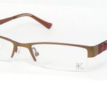Brillenmann K16 K1153 472 BRONZE /BURND ORANGE EYEGLASSES 51-17-135mm Ge... - $67.66