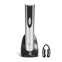 Oster Electric Wine Opener and Foil Cutter Kit with CorkScrew and Charging Base, - £37.51 GBP
