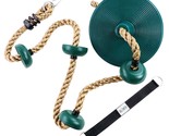 Climbing Rope With Platforms And Disc Swing Seat Set Playground Accessor... - $62.99