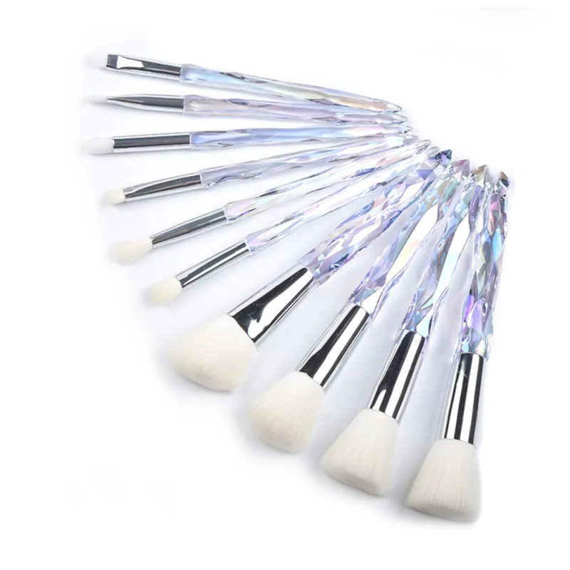 10pcs  Makeup Brushes Sets Maquiagem Foundation Powder Cosmetic Blush Eyeshadow  - £26.20 GBP