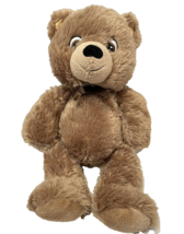 Garanamials Soft Plush Lovey Brown Bear with Ribbon on Neck 13 inches - £12.19 GBP