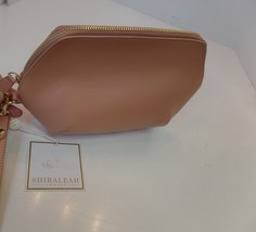 Shiraleah Peach Colored Cosmetic Bag Catchall  Brand New With Tags - £11.87 GBP
