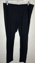 Sonoma Black Tie Mid Rise Super Soft Ankle Leggings Size XL - $376.73 MXN