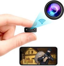Smallest Smart Home Wireless Camera WiFi Security Camera 1080P HD Hidden Surveil - £32.15 GBP