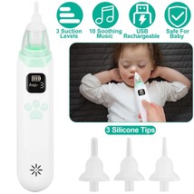 Baby Nasal Aspirator Baby Nose Cleaner with Soothing Music &amp; Light Recha... - $38.94