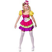 Ladies "Cute Clown" Circus / Halloween Costume - $25.91