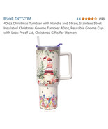 Christmas Gnome Stainless Steel Tumbler, 40 Oz - $559.90 MXN