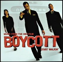 BOYCOTT: MUSIC FROM THE HBO FILM  2001 PROMO POSTER/FLAT 2-SIDED 12X12 *... - £17.71 GBP