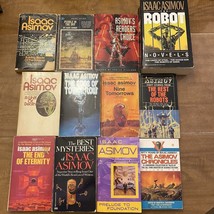 Lot Of 12 VTG Issac Asimov Paperback Books Science Fiction - £31.66 GBP