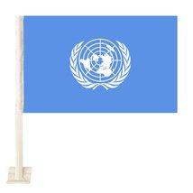 12x18 United Nations Country Car window 12&quot;x18&quot; flag set of 12 - £46.39 GBP