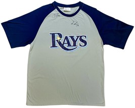 KEVIN KIERMAIER CHRIS ARCHER SIGNED Autographed RAYS SHIRT JSA CERTIFIED... - £70.52 GBP