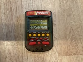 VTG Electronic Yahtzee Clear Milton Bradley Hand Held Dice WORKING - £19.67 GBP