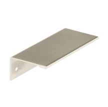 Amerock Drawer Pull Edge Pull 3&quot; (76mm) C-to-C , Satin Nickel ( Lot of 27 ) - £47.30 GBP