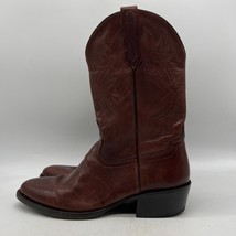 Cody James RC1103-2 Mens Brown Leather Round Toe Western Boots Size 12 D - £38.93 GBP