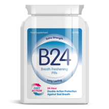 B24 Breath Freshening Capsules - 24 Hour Bad Breath Protection for Confi... - $82.39