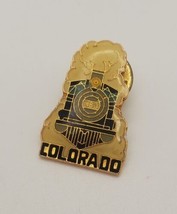 Colorado Steam Train Locomotive 483 Railroad Lapel Hat Pin Souvenir Pinc... - $19.60