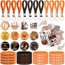 86 Pcs Basketball Birthday Gifts Party Favors Basketball Party Decoratio... - £17.94 GBP