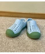 Native Jefferson Child SUGARLITE™ Shoes in Air Blue/Loch Green - Size C8... - £16.74 GBP