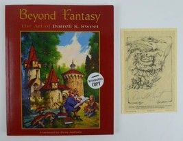Beyond Fantasy The Art of Darrell K Sweet SC Book Signed Autographed Bookplate - £189.88 GBP