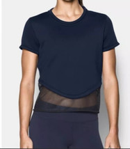 Under Armour Navy Blue Activewear Top New With Tag Size Medium - £23.74 GBP