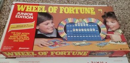 WHEEL OF FORTUNE JUNIOR EDITION Board Game 1987 Pressman #5355 - $8.91