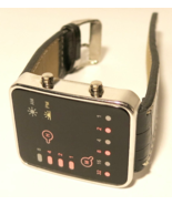 LED Binary Digital Fashion Watch - Easy Read Wristwatch - $15.20