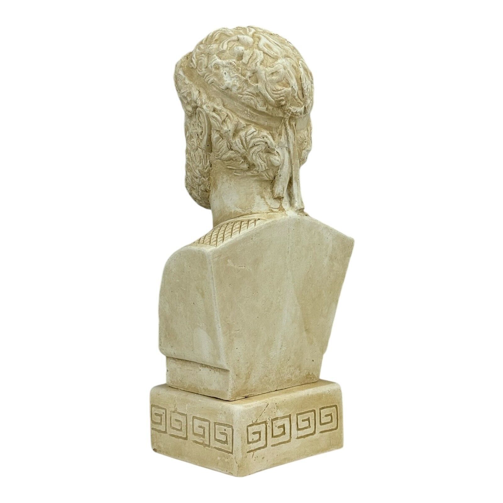 Phillip II King of Macedon Bust Hard Plaster Statue Sculpture Item image 4