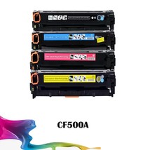 Applicable To M281fdw M280nw Toner Cartridge M254dwnw CF500A 202A Cf5 40 Toner C - £27.47 GBP
