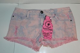 Freestyle Deedee Tie dye Cutoff Denim Shorts Size 9 Brand New - £15.98 GBP