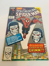 Comic Book vtg Marvel Spectacular Spider-Man 159 Brothers Grimm 1989 Vengeance - $14.80