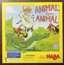 Animal Upon Animal Wooden Stacking Game by HABA Made In Germany Complete... - $19.11