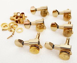 Wilkinson Golden Guitar Locking Tuners Left-handed JIN-HOL 1-1 Lock from... - £28.67 GBP
