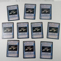 Y-Wing card lot (10 cards) ~ Star Wars CCG Customizeable Card Game Premiere - $137.76 MXN
