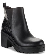 Sun Stone Veronikaa Pull-On Lug Chelsea Black Croc 9.5M - $19.08