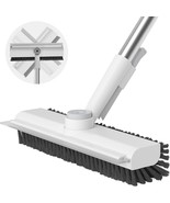 Air U+ Floor Scrub Brush With Long Handle, 3 In 1 Scrape And, Wall And Deck - €31,21 EUR