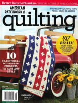 American Patchwork Quillting Magazine Issue 158 June 2019 Ten Stylish Pr... - £7.00 GBP