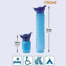 High Quality Male &amp; Female Emergency Portable Urinal Go out Travel Camping Car T - £11.98 GBP